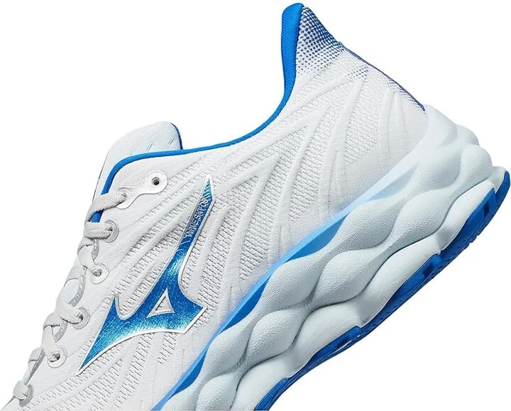Mizuno Wave Sky 8 Men's Running Shoes Plein Air/Laser Blue : 7.5 D - Medium - Image 4