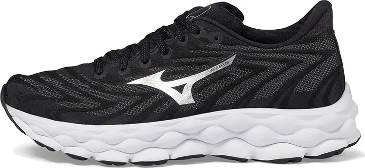 Mizuno Wave Sky 8 Women's Running Shoes Black/Silver : Women's 8 B - Medium - Image 5