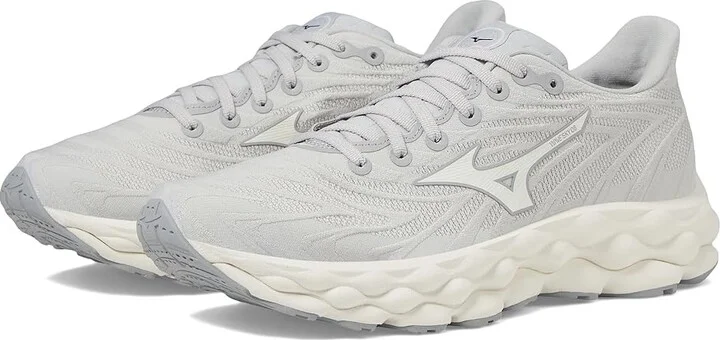 Mizuno Wave Sky 8 Women's Running Shoes Harbor Mist/Snow White : Women's 6.5 B - Medium