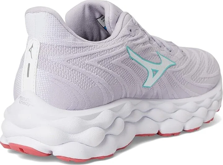 Mizuno Wave Sky 8 Womens Women's Running Shoes Thistle/White : Women's 9.5 B - Medium, Rubber - Image 4