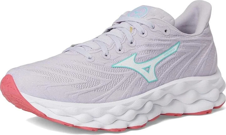 Mizuno Wave Sky 8 Womens Women's Running Shoes Thistle/White : Women's 9.5 B - Medium, Rubber - Image 5