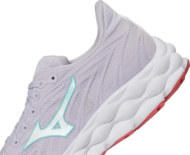 Mizuno Wave Sky 8 Womens Women's Running Shoes Thistle/White : Women's 9.5 B - Medium, Rubber - Image 7