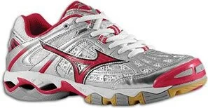 Silver/Red
