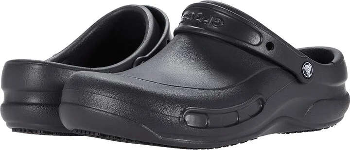 Mizuno Work Bistro (Unisex) Clog Shoes Black : Men's 9 - Women's 11 Medium