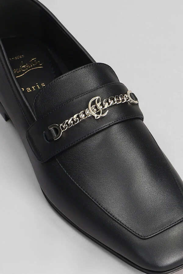 Mj Loafers In Black Leather - Image 5