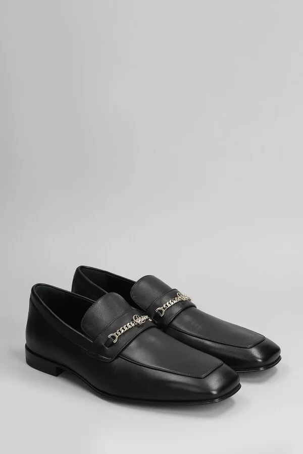 Mj Moc Loafers In Black Leather - Image 2