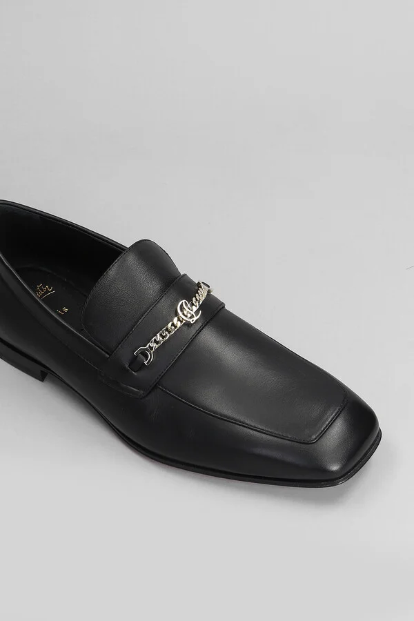 Mj Moc Loafers In Black Leather - Image 5