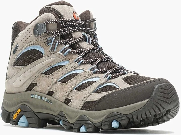 Moab 3 Mid Gore-Tex J035816W Women Brindle Waterproof Hiking Boots TF776