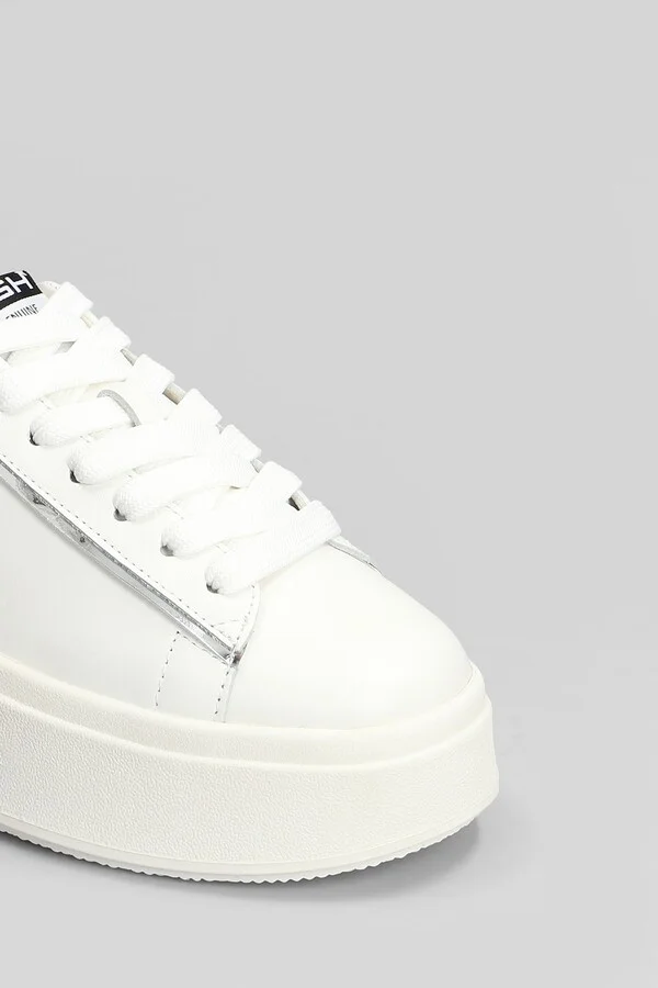 Moby Bis Sneakers In White Leather - Image 5