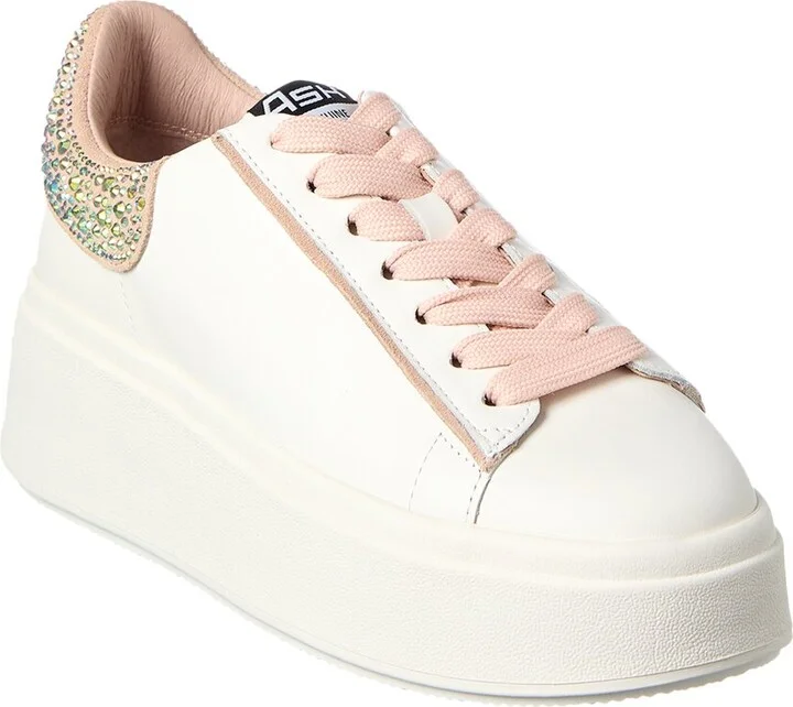 Moby Strass Leather Sneaker