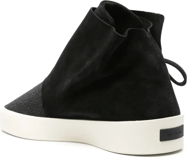 Moc bead-detail suede sneakers - Image 3