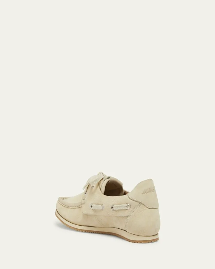 Moc-Toe Leather Boat Shoes - Image 2