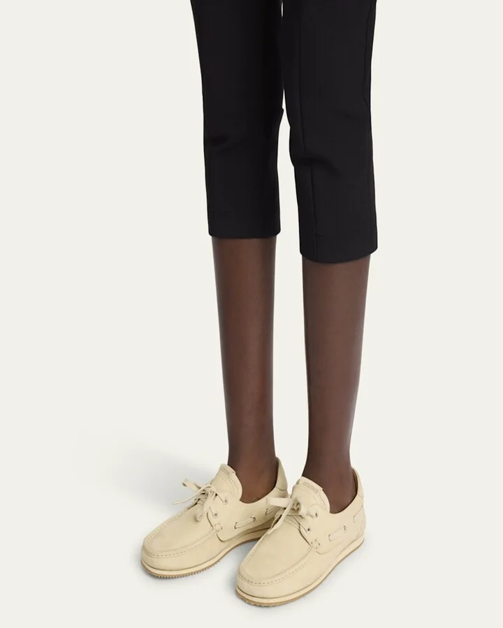 Moc-Toe Leather Boat Shoes - Image 3