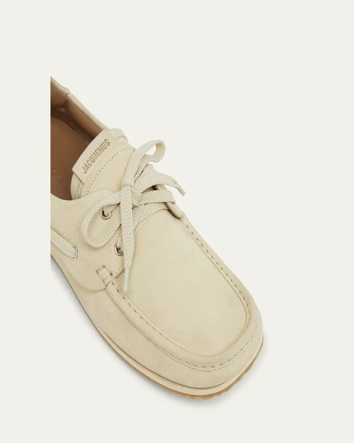 Moc-Toe Leather Boat Shoes - Image 8