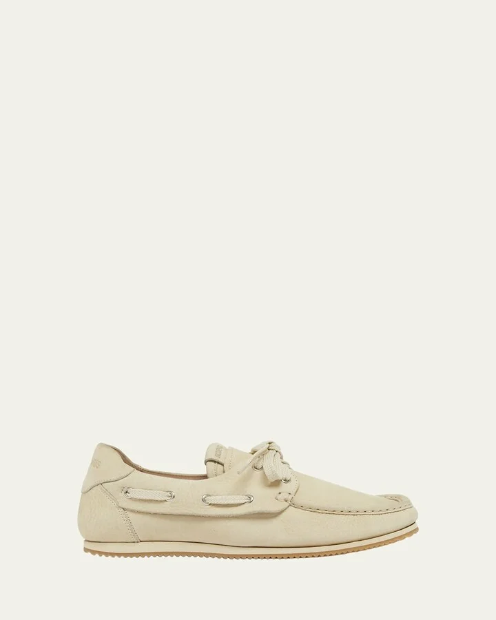Moc-Toe Leather Boat Shoes