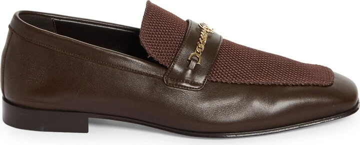 Moc Toe Leather & Nylon Loafer - Image 3
