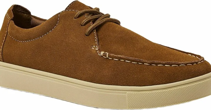 Moc Toe Suede Lace Up Sneakers - Image 2