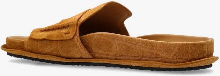 Mocassin Suede Flat Sandals - Image 2