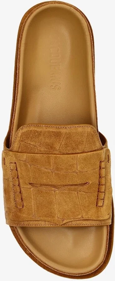 Mocassin Suede Flat Sandals - Image 3
