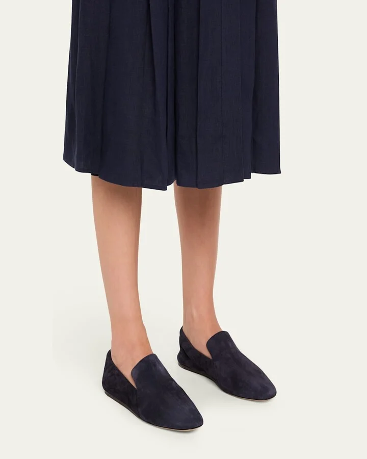 Mocassin Suede Loafers - Image 5