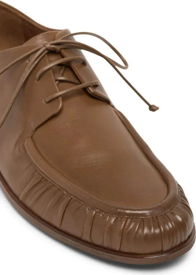 Mocassino almond-toe derby shoes - Image 4