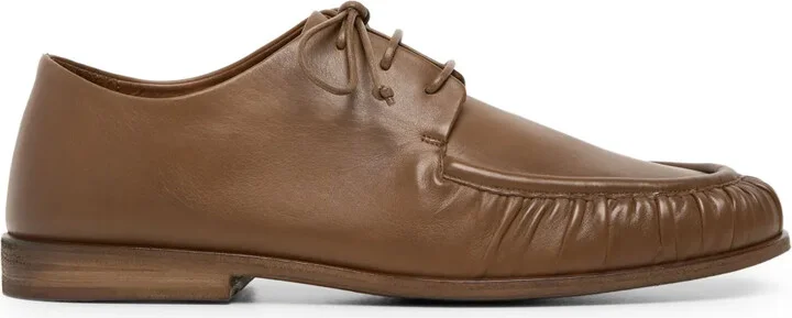 Mocassino almond-toe derby shoes