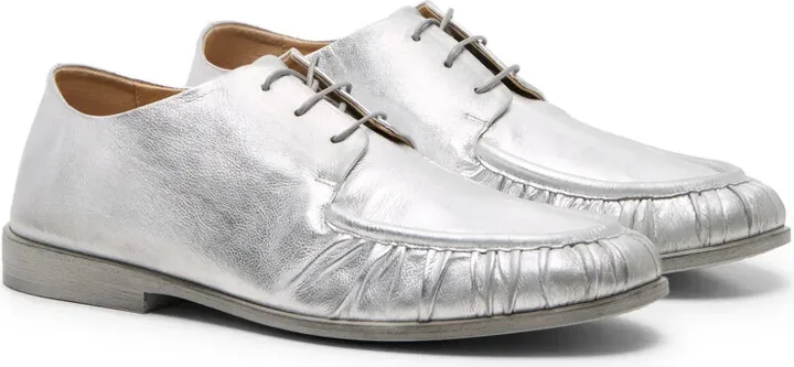 Mocassino leather Derby shoes - Image 2