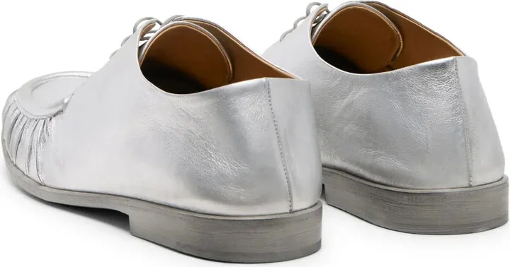 Mocassino leather Derby shoes - Image 3