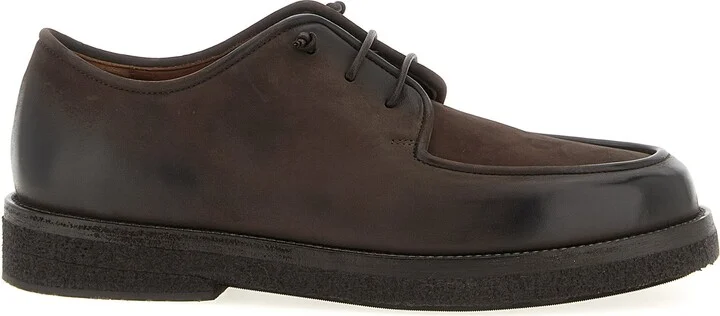 Moccar Lace Up Shoes Brown
