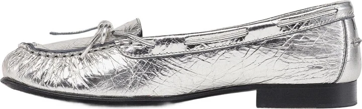 Moccasin in Metallic Calf Leather - Image 2