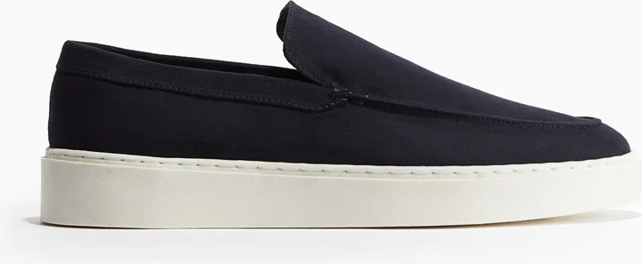 Moccasin-Seam Loafers