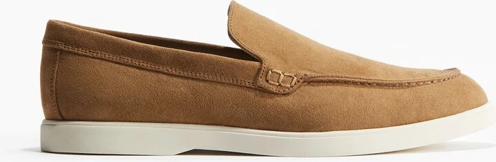 Moccasin-Seam Loafers