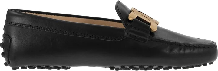 Moccasin With Metal Chain