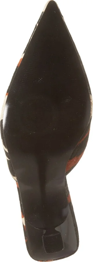 Mod-A Leopard Print Genuine Calf Hair Mule - Image 6