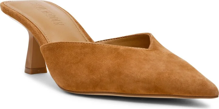 Mod Pointed Toe Mule Pump