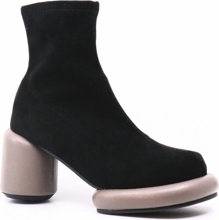 Mod Stretch Bootie In Grey