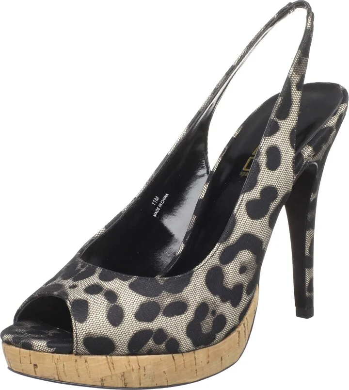 Natural Black/Leopard Print
