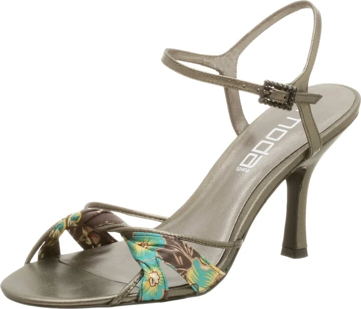 Pewter Print Silk