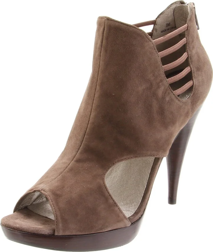 Dark Taupe Kid Suede