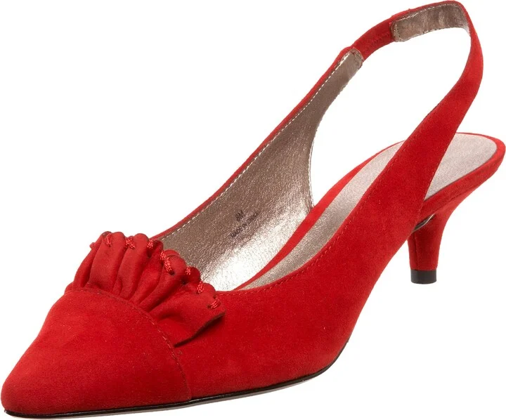 Red Kid Suede