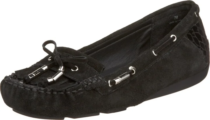 Black Cow Suede