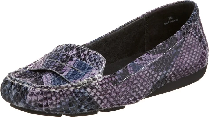Denim Painted Python Print