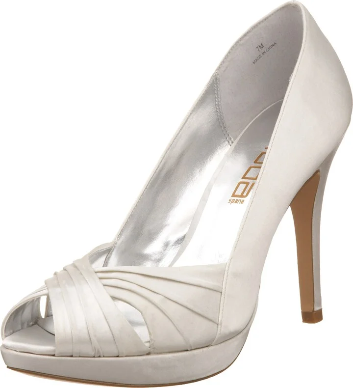 Moda Spana Women's Quarter Peep-Toe Pump