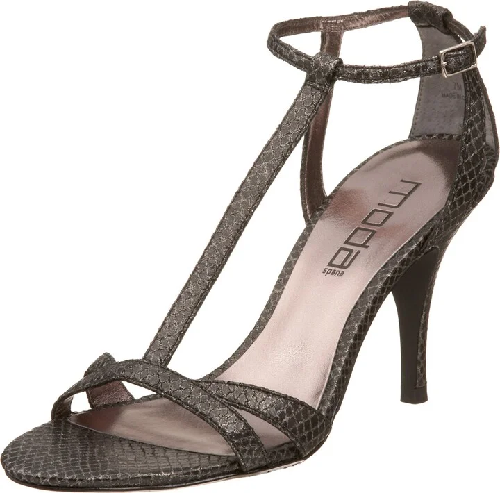 Black/Pewter Antique Snake Print