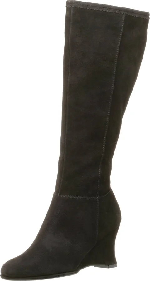 Black Kid Suede