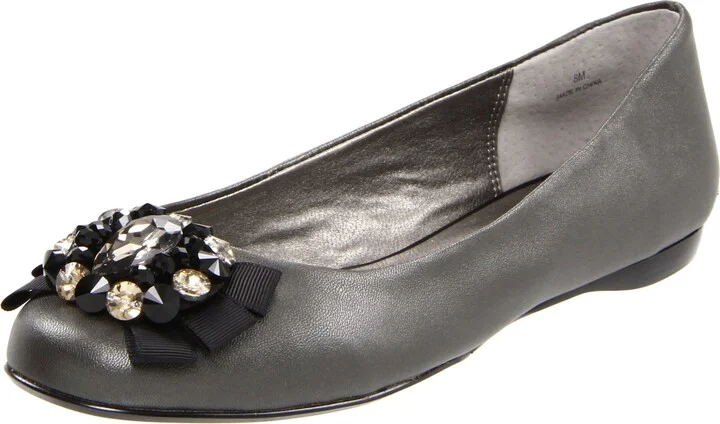 Graphite Pearl Nappa Leather