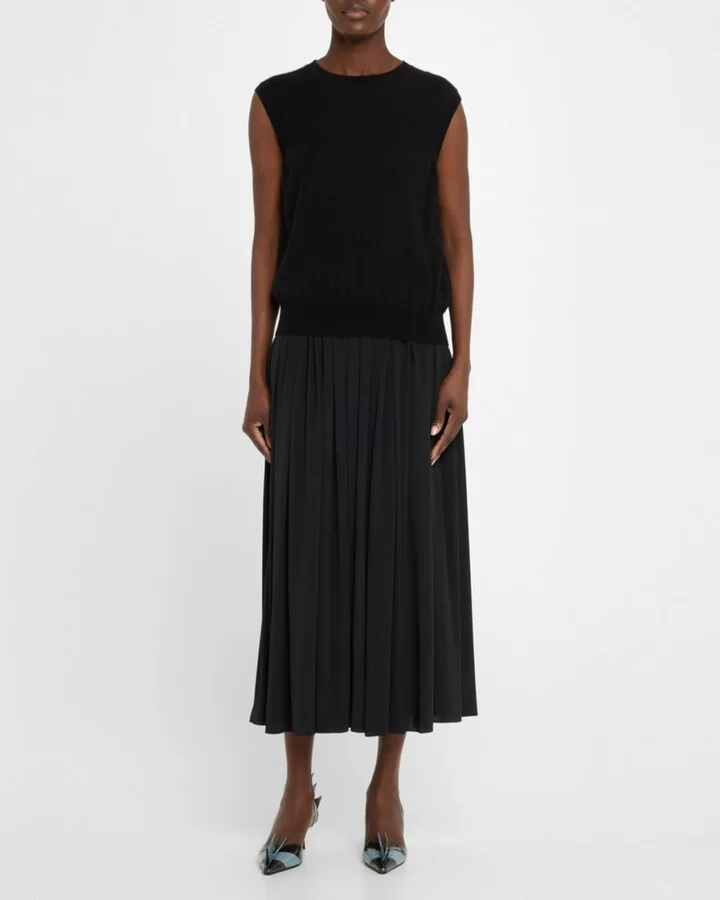Modellerie d'Orsay Spike Bicolor Leather Pumps - Image 7