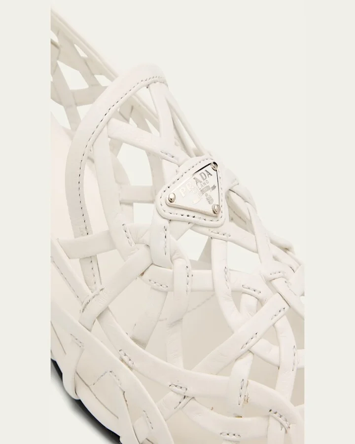 Modellerie Napa Leather Cutout Pumps - Image 6