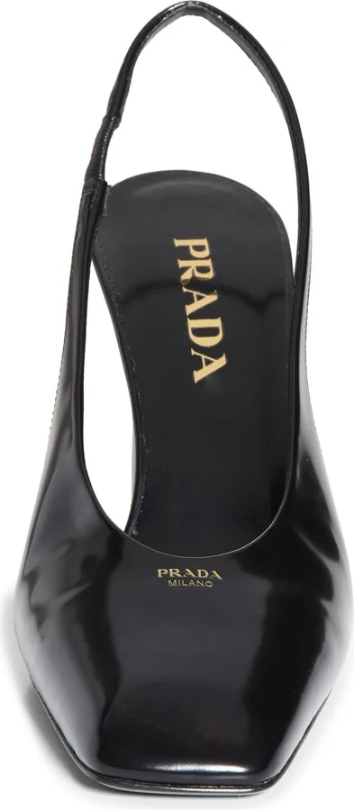 Modellerie Square Toe Slingback Pump - Image 4