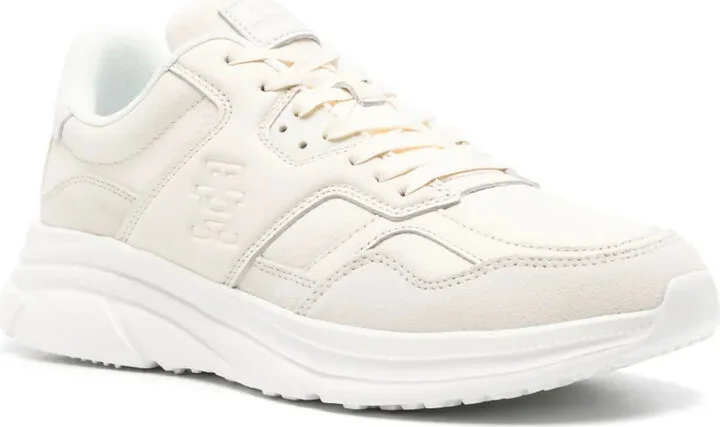 Modern leather chunky sneakers - Image 2